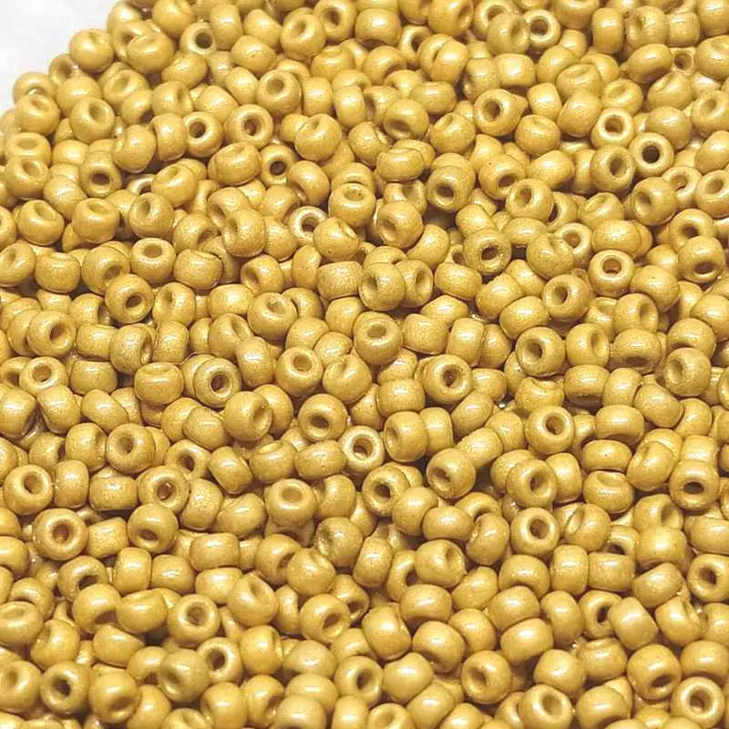 11/0 MIYUKI - rocalla - Duracoat Galvanized Gold Mate - 1gr.