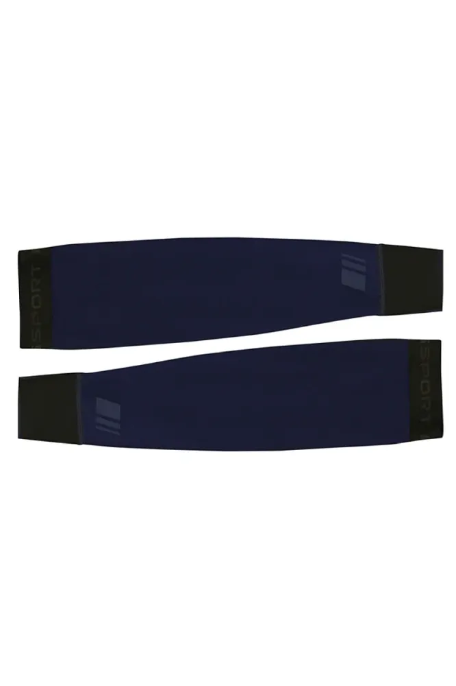 Manguitos Pro Team - Azul Navy con Base Giratoria