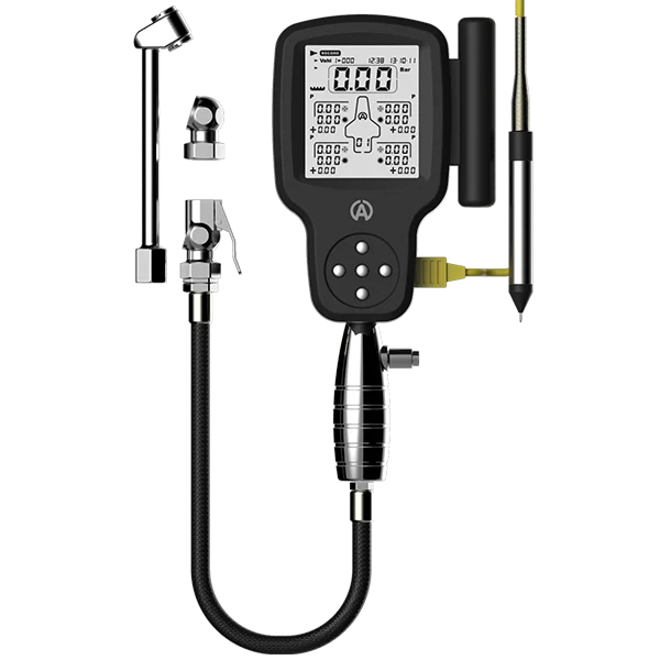 Registrador de Datos Manómetro PACK Tyrecontrol 2 ALFANO (PROFESIONAL, con sensor de temperatura incluido)