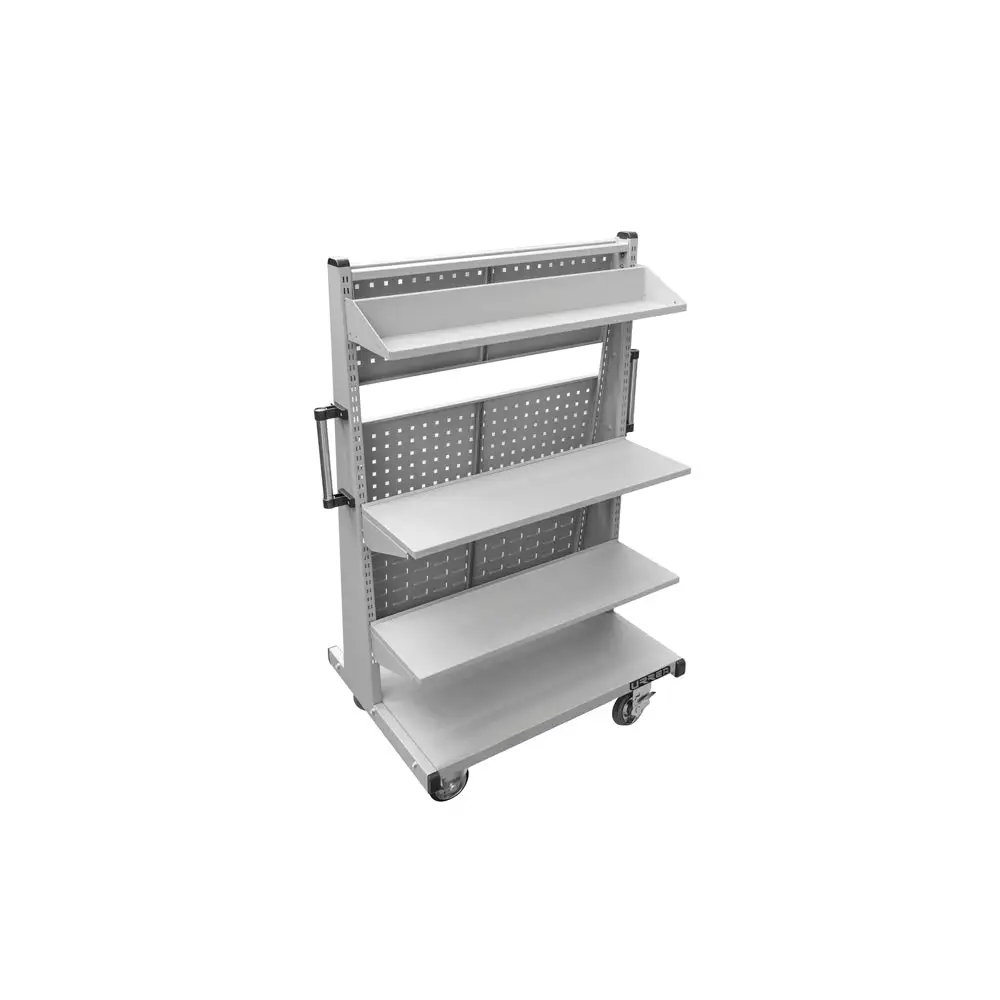 Profesional de Alta Resistencia Panel móvil multiusos 34" serie x, 3 repisas urrea