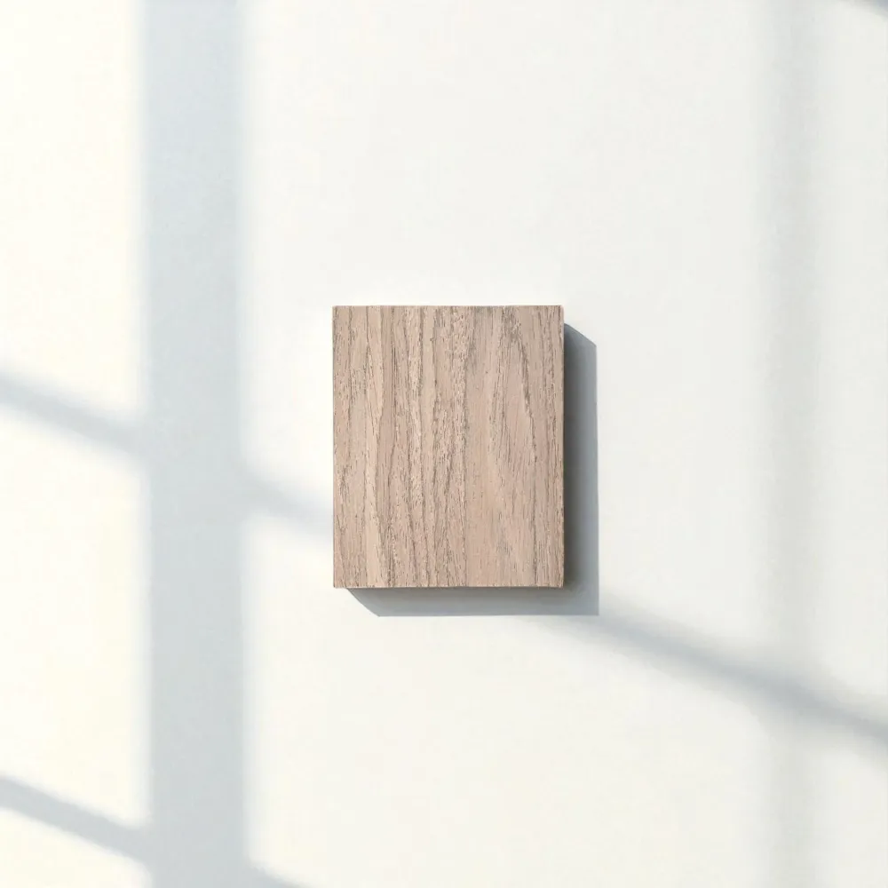 ULTRALIGHT Accent Wall Panel Sample Walnut, Ébano Felt