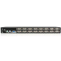 16-port KVM Module Rack-mount LCD Consoles Mounting Brackets Ébano