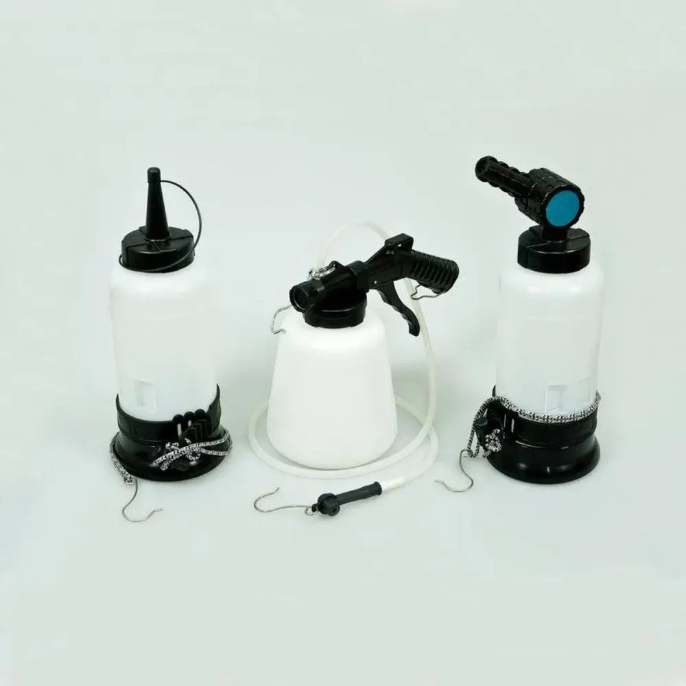3-Piece Vacuum Brake Fluid Bleeder Set