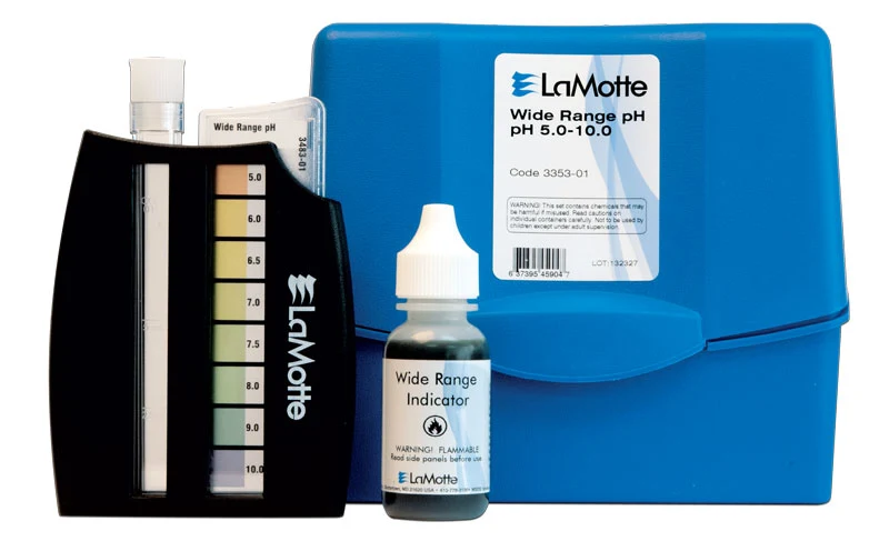 Kit de prueba individual PH de amplio rango con Sonda Sumergible