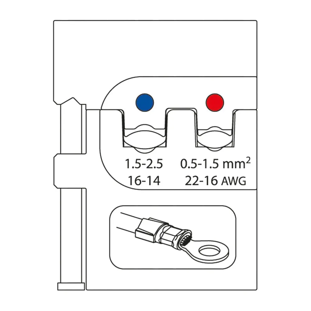 GEDORE S 8140 J - Industrial Notching Assortment