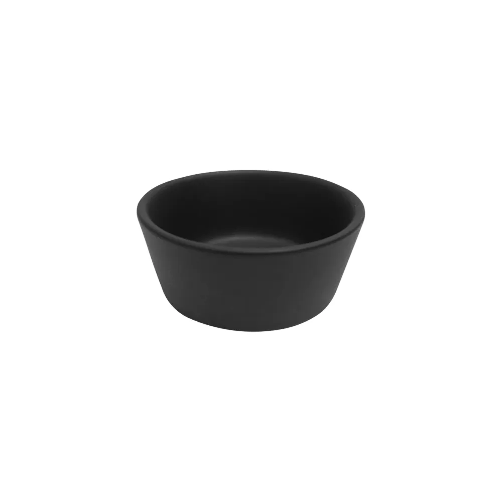 Ramekin 2 2/3 Oz (78ml) 7 cm Negro Luumil