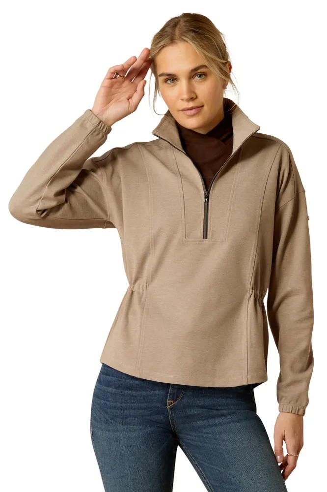 Ryeland 1/2 Zip Sweatshirt Brindle S