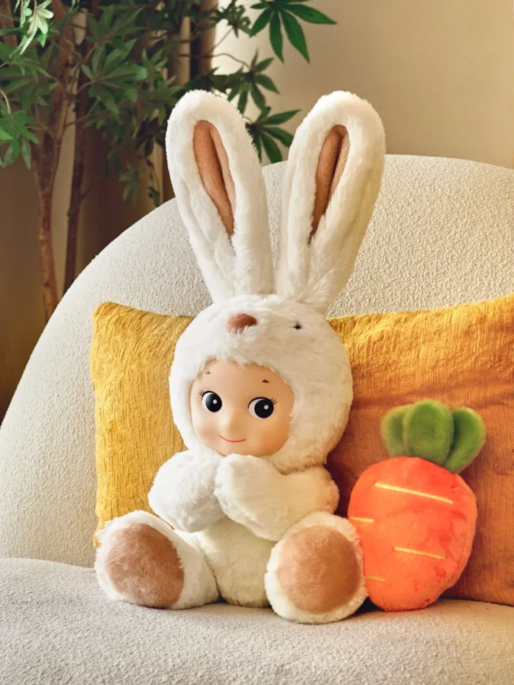 Sonny Angel - Peluche lapin blanc Resistente la Vibración