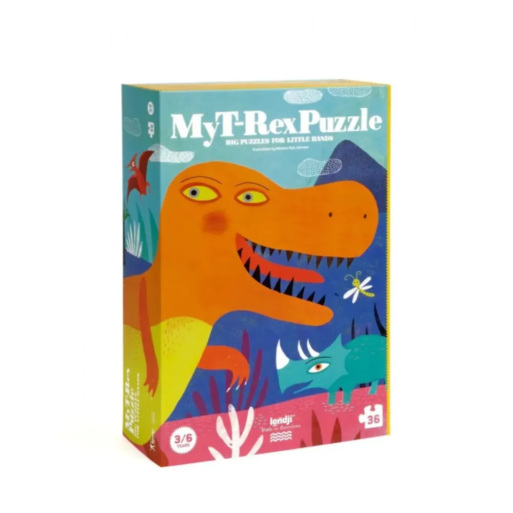 My T-Rex Puzzle Resistente la Vibración