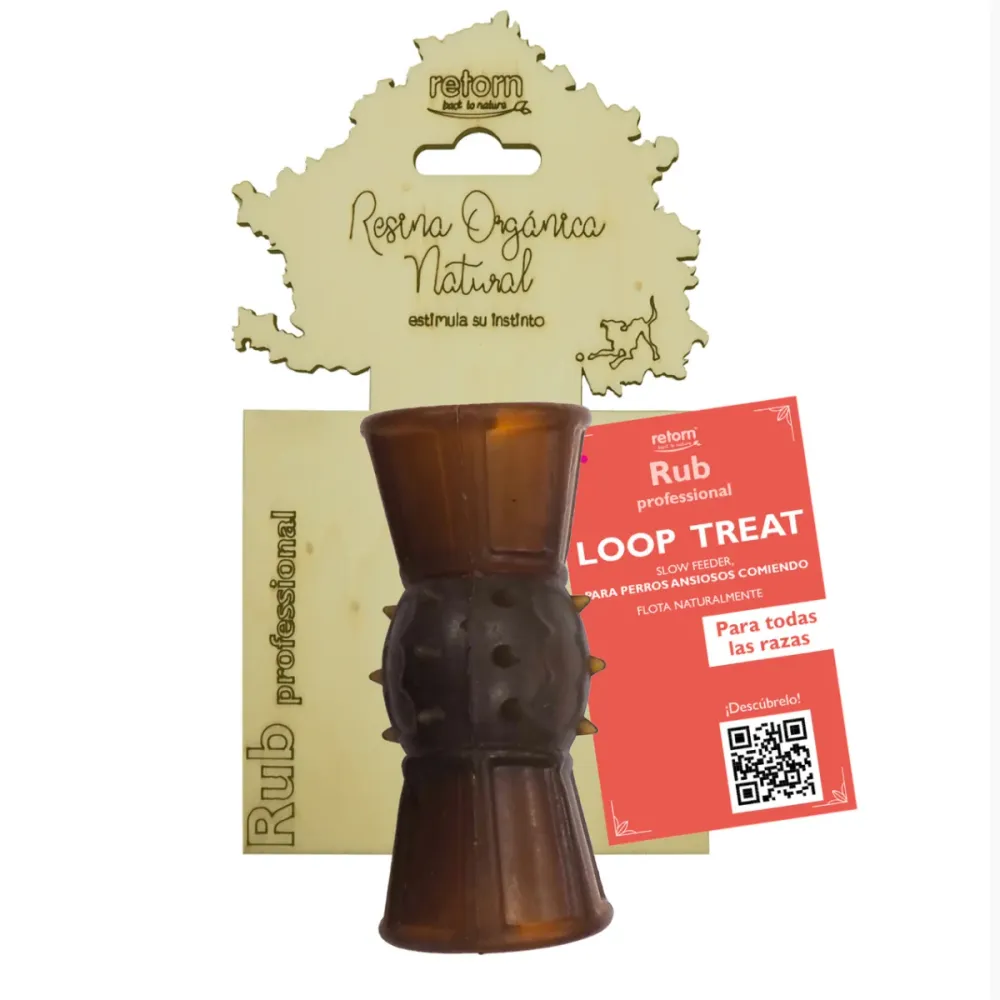 Unión Remachada Retorn Rub Loop Treat