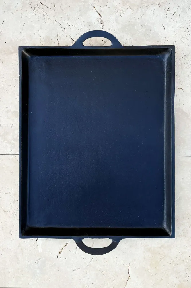Vassoio rettangolare nero | Resistente Aceites |