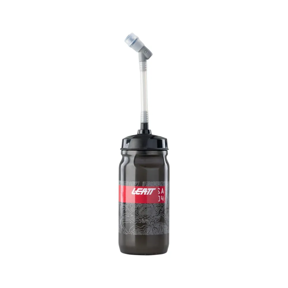 Botella Leatt SteadySip Gris 600ml para Protección de Rosca