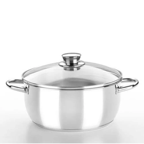 Cacerola 24cm Monix Óptima M451124 Tapa Cristal para Diámetros de 1" 4"