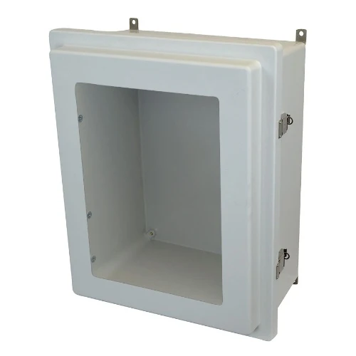20 Inch Gris AM-R Series JIC Size Fiberglass Enclosure Windows AM2068RLW