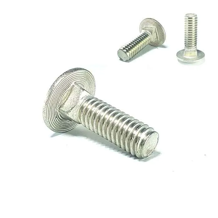 Tornillo Cabeza Coche Inoxidable - 3/8 x 3/4" de 2 x 20mm