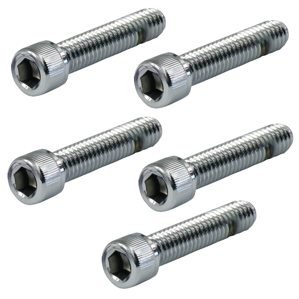 Porta Fresa 5 Tornillo Para Harley-Davidson 54718-06A 1/2-13 X 4" Allen Cromado Grado 8