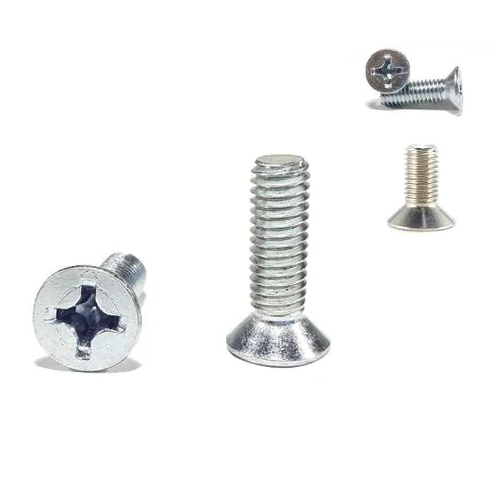 Alta Resistencia Tornillo Phillips Plano - M6 x 25