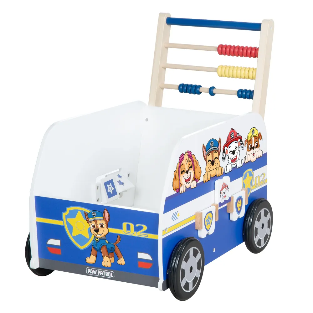 Autobús empujable 'Paw Patrol' - Andador con diseño de perro de la serie