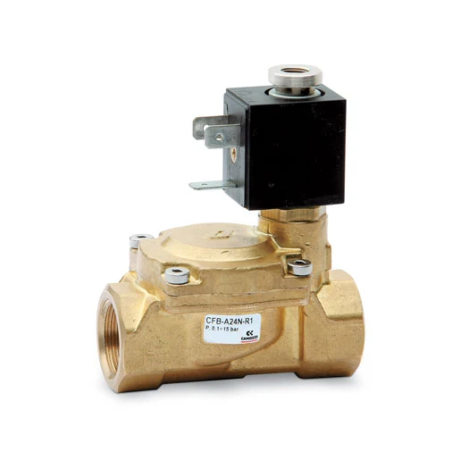 Electroválvula operada indirectamente, 2/2 NC CFB-A23L-R1-B73