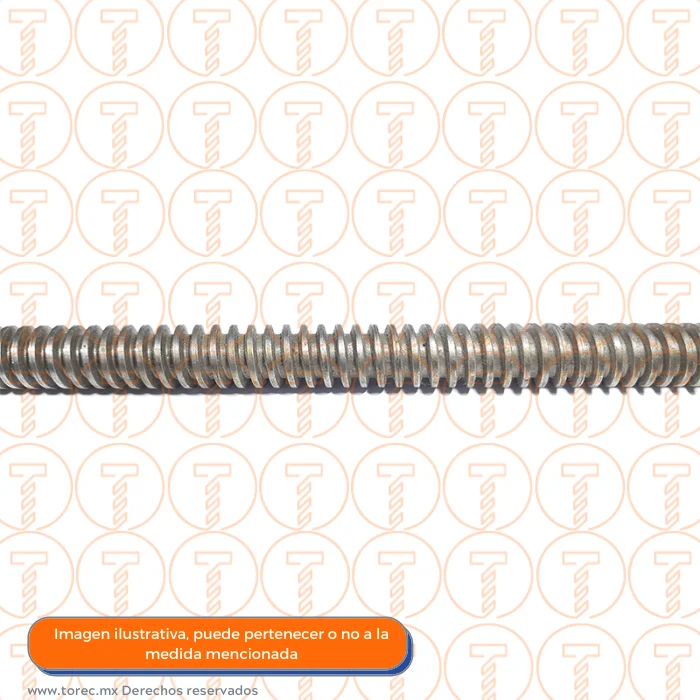 Perno Estructural Varilla Roscada Acme 3 metros - 5/8"